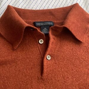 BANANA REPUBLIC EXTRA FINE ITALIAN MERINO WOOL S